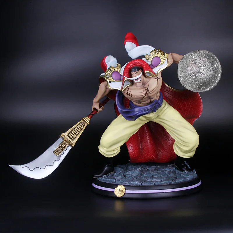 32 см Новое поступление Аниме ONE PIECE GK белая борода Эдвард Newgate статуя Переделанный