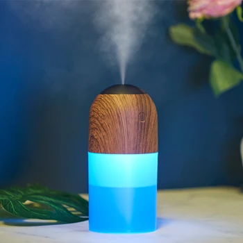 

LED Night Light Mini Cool Mist Humidifier 300ml Air Sprayer Diffuser Air Purifier Diffuser Humidificador Color Change Night Lamp