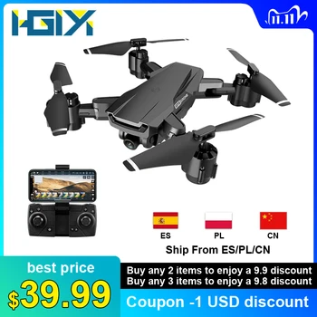 

HGIYI G11 GPS RC Drone 4K HD Camera Quadcopter WIFI FPV With 50 Times Zoom Foldable Helicopter Professional Drones Optical Flow