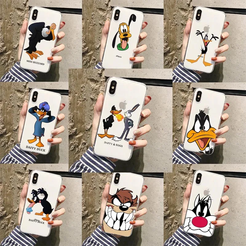Чехол для телефона Bugs Bunny TweetyBird Daffy Duck Looney Twines чехол iPhone 11 6 7 85s 6plus роскошный тонкий