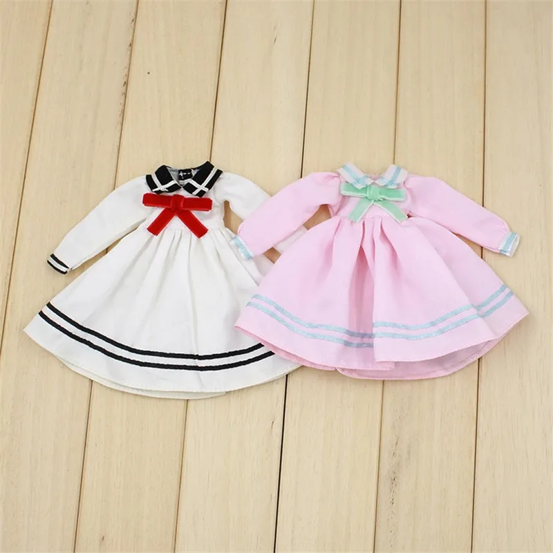Одежда для куклы ICY DBS Blyth цельное матросское платье косплея костюм 1/6 BJD azone s ob24