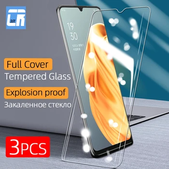 Перейти на Алиэкспресс и купить 1-3 шт полное покрытие закаленное стекло для OPPO A91 A5 A7 A7X A9 A9X K1 K3 K5 A3 Защита экрана для oppo R17 Pro защитное стекло