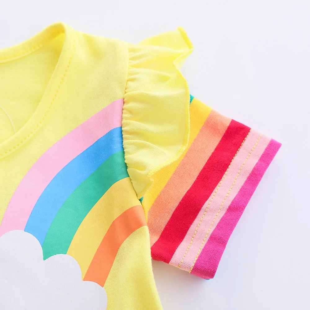 Girl short-sleeved Unicorn Dress