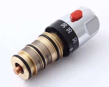 

Brass Thermostatic Mixing Valve Temperature Control Ceramic Valve for Solar Water Heater Valve Parts Ceramic Cartridge