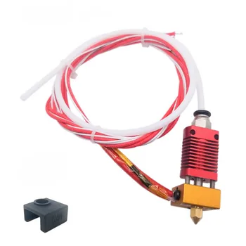 

Professional Extruder Heater Hot End Assembly 0.4mm Nozzle for Creality Ender 3/ 3 Pro 3D Printer With Silicone Cover