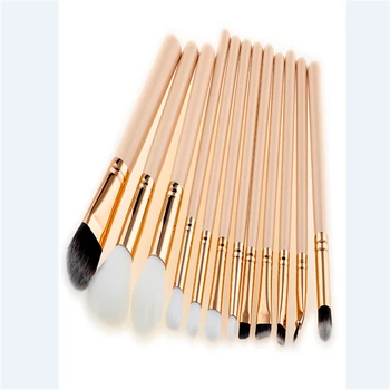 

12pcs Cosmetic Brush Face Powder Eyeshadow Blush Brushes Set Tools