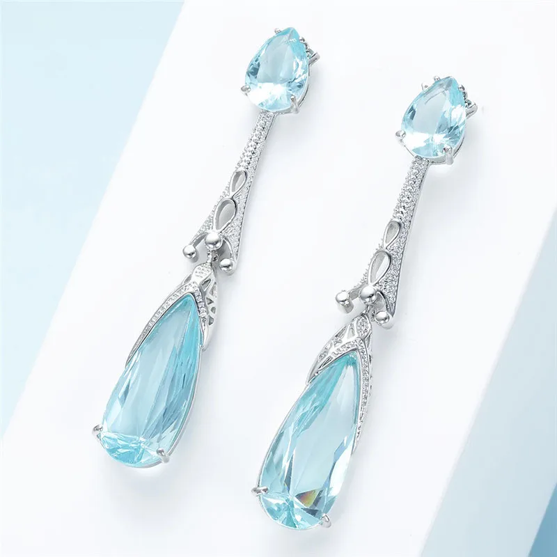 New-Arrival-Women-Elegant-Crystal-Drop-Earring-Fashion-Silver-Plated-Long-Earrings-For-Female-Gifts-Jewelry (2)