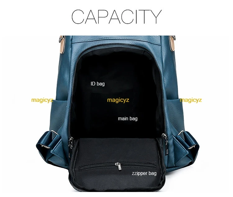 MAGICYZ модный школьный рюкзак для девочек-подростков, женская сумка на плечо, рюкзак, классический дизайн, вместительный мужской рюкзак для ноутбука