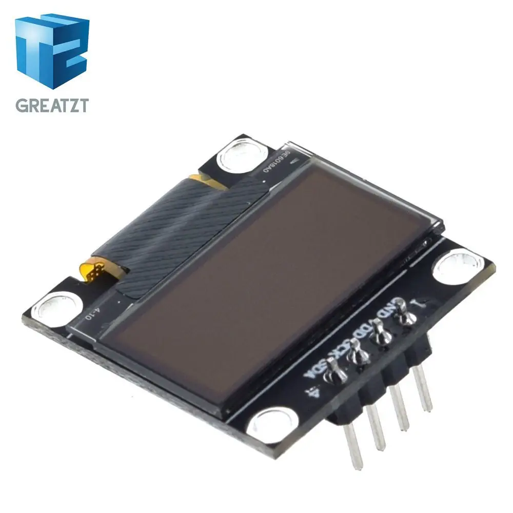 0,96 дюймов IIC Серийный желтый синий OLED дисплей модуль 128X64 IEC SSD1306 12864 плата с ЖК-экраном GND VCC SCL SDA 0,96 "для Arduino