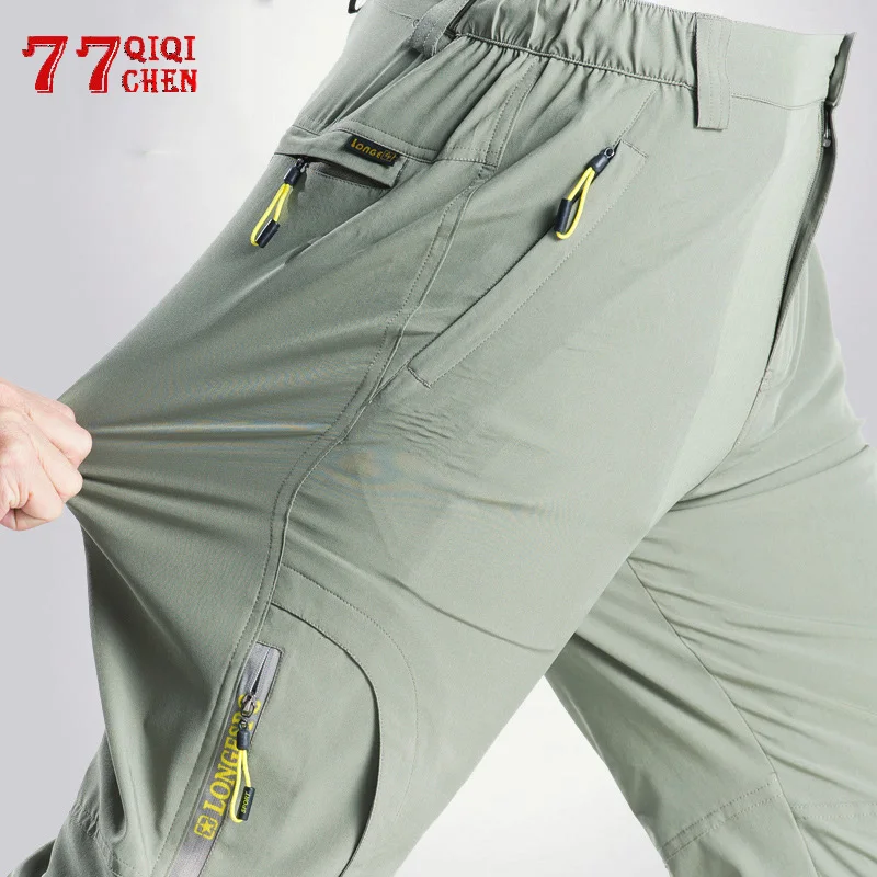 

Stretch Hiking Pants Men Summer Quick Dry Trousers Mens Outdoor joggers Cago Pants Male Travel/Fishing/Trekking Pant pantalones