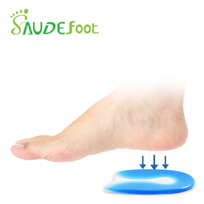Saudefoot модные регулируемые стельки дышащие эластичные Heelpiece поддержка диванная подушка облегчение боли в пятке стельки