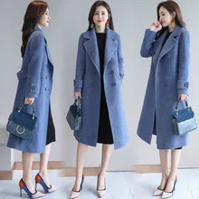 baby blue wool coat womens