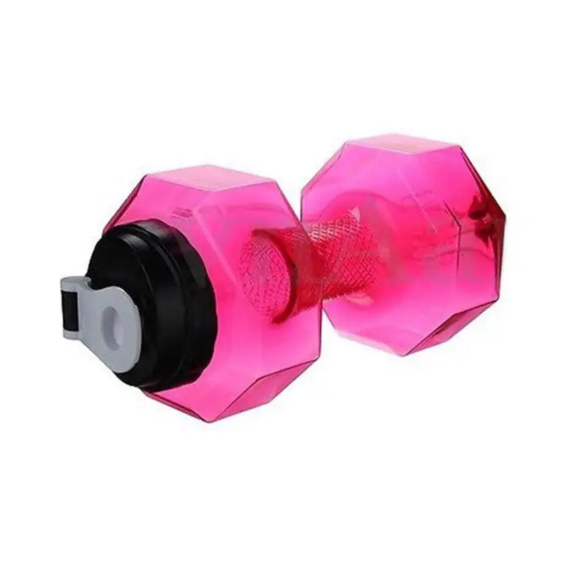 

75 Oz (2.2 L) Dumbbell Shaped Water Bottle | Big Capacity | BPA Free | Flip Top Leak Proof lid