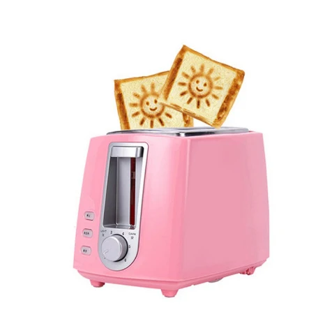 

Stainless steel Electric Bread Toaster Household Automatic Fast Heating Breakfast Machine Toast Sandwich Grill Oven 2 Slice