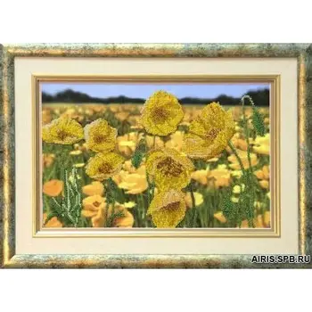 

70511 set for embroidery with beads beauty and creativity 'solar rhythms 3 '32,8*20,3 cm