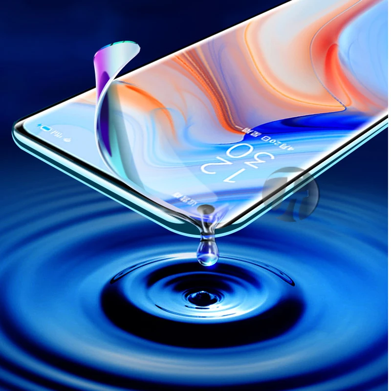 

Hydrogel film for OPPO Reno 2 3 4 pro screen protector soft film for oppo Realme X2 Pro XT Reno Z A5s Not glass