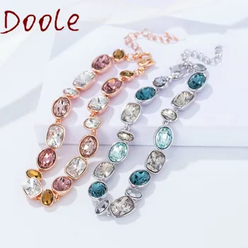 

AYOO high quality SWA 2019 sleek minimalist adjustable ladies pearl crystal bracelet for the best gift for girlfriend
