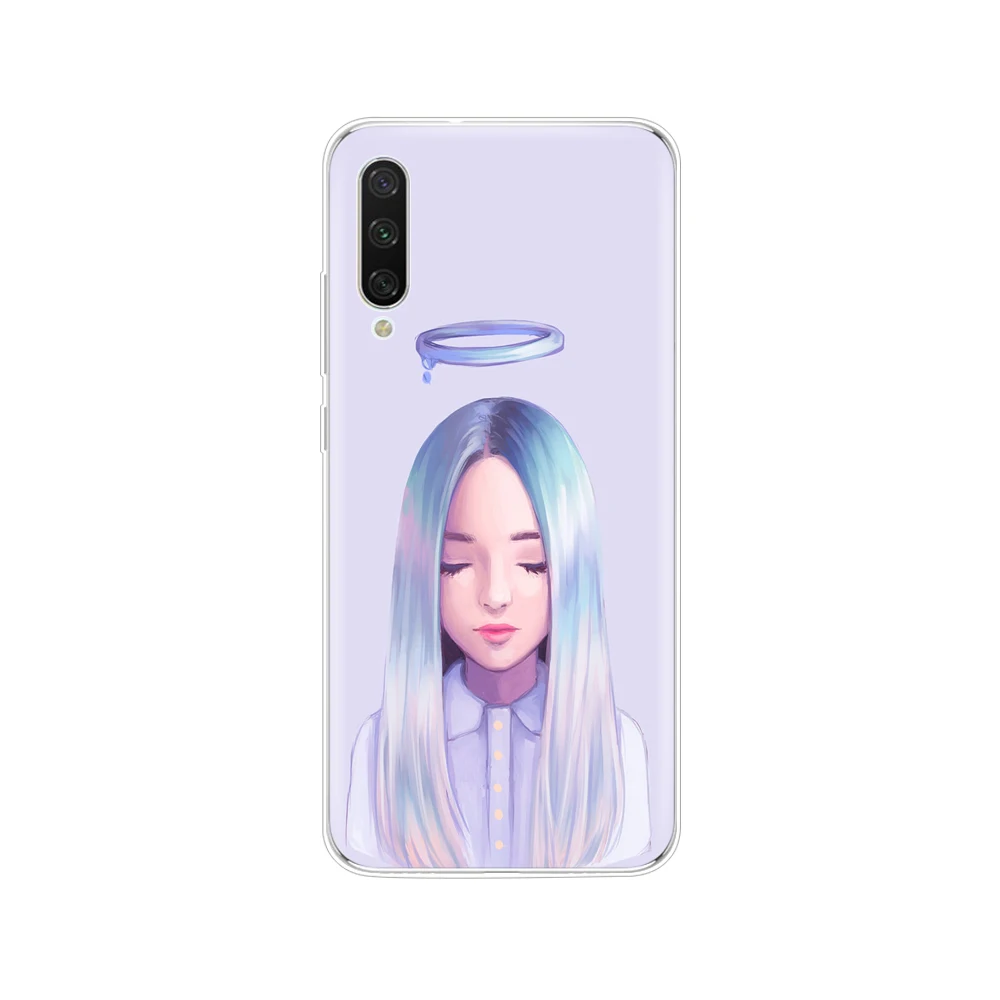 34525 Чехол для Xiaomi mi A3, чехол, полная защита, Мягкий ТПУ силиконовый чехол на заднюю панель для Xio mi A3, бампер, чехол, окрашенный чехол, сумки - Цвет: 34525