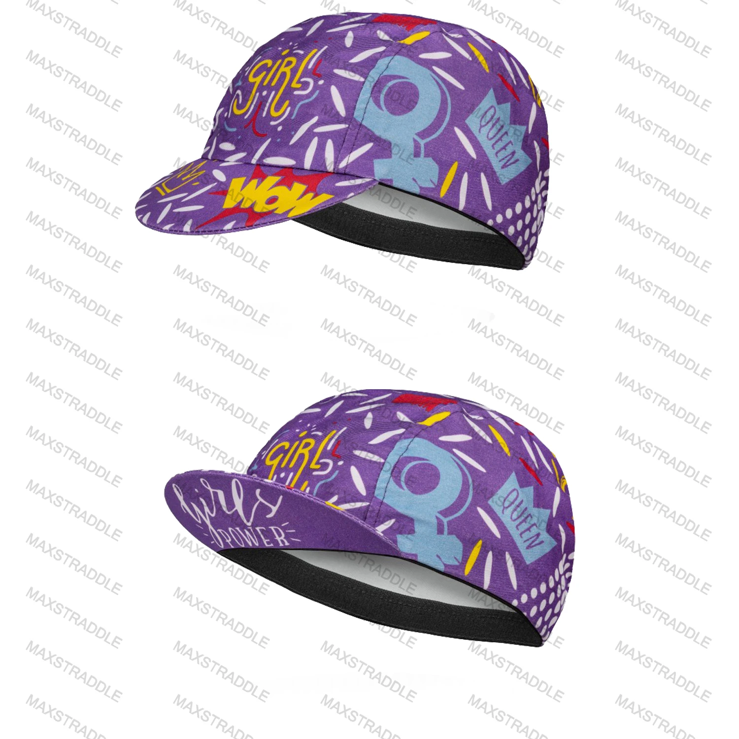 New Summer Queen Purple Cycling Cap Men 