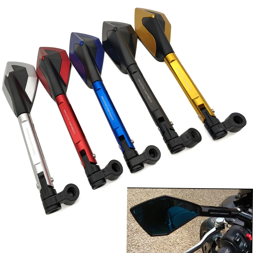 Для Suzuki gsx 250 600 1400 650f gsf 1250 650 1 пара мотоциклетные зеркала заднего вида moto CNC боковые