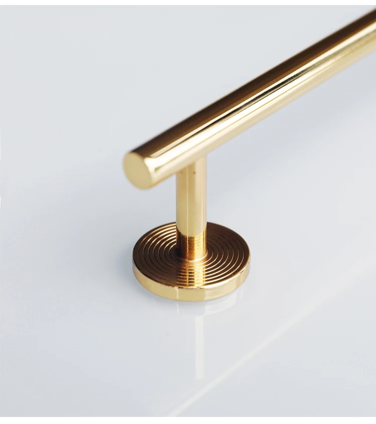 Polido Ouro, Gaveta Puxa, Armário De Cozinha, Móveis Hardware, 20