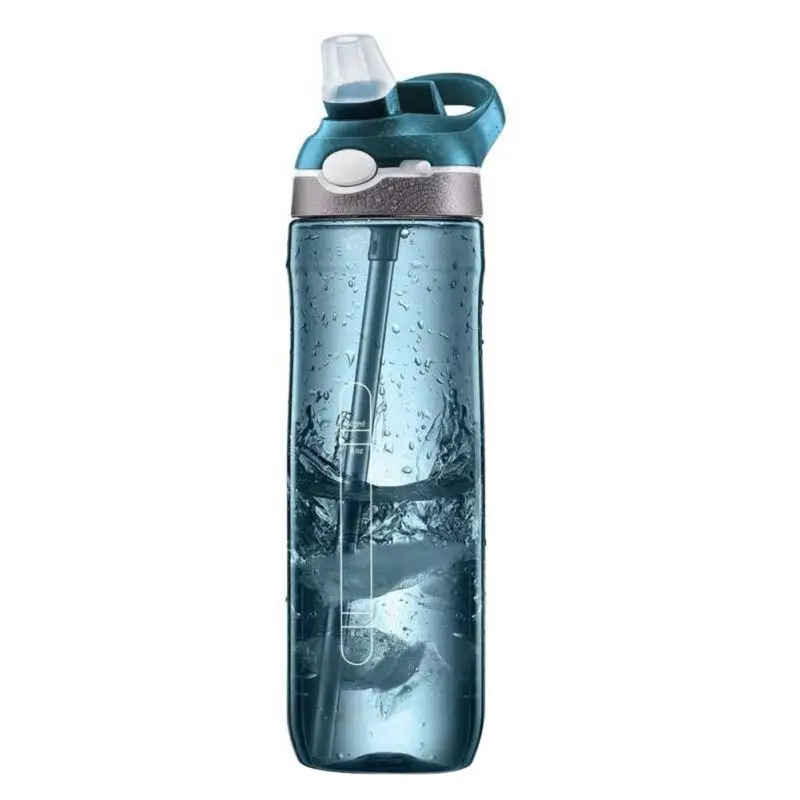 Унисекс Мода портативный большой емкости Фитнес Спорт на открытом воздухе 750 мл чайник бутылка для воды