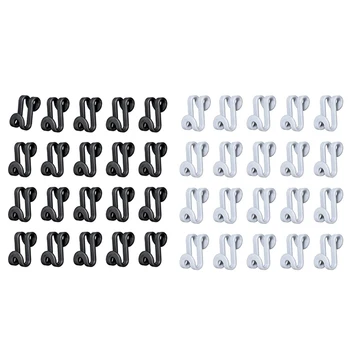 

Clothes Mini Cascading Hanger Hooks Space Saving for Closet 60 Pcs