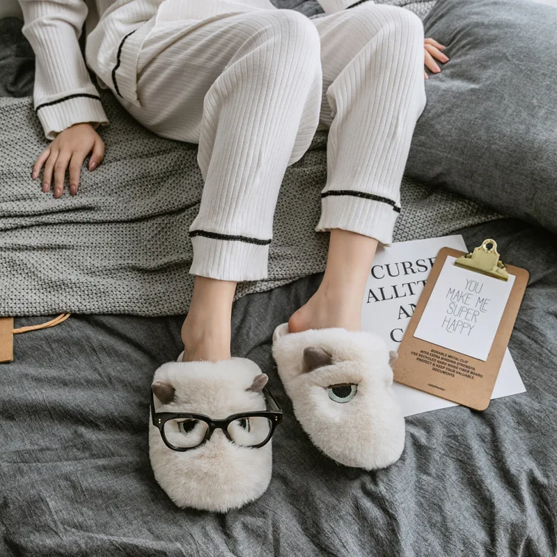 

Тапки мужские зимние плюшевые, хлопок, ткань, симпатичные, теплая обувь для дома, Осень-зима