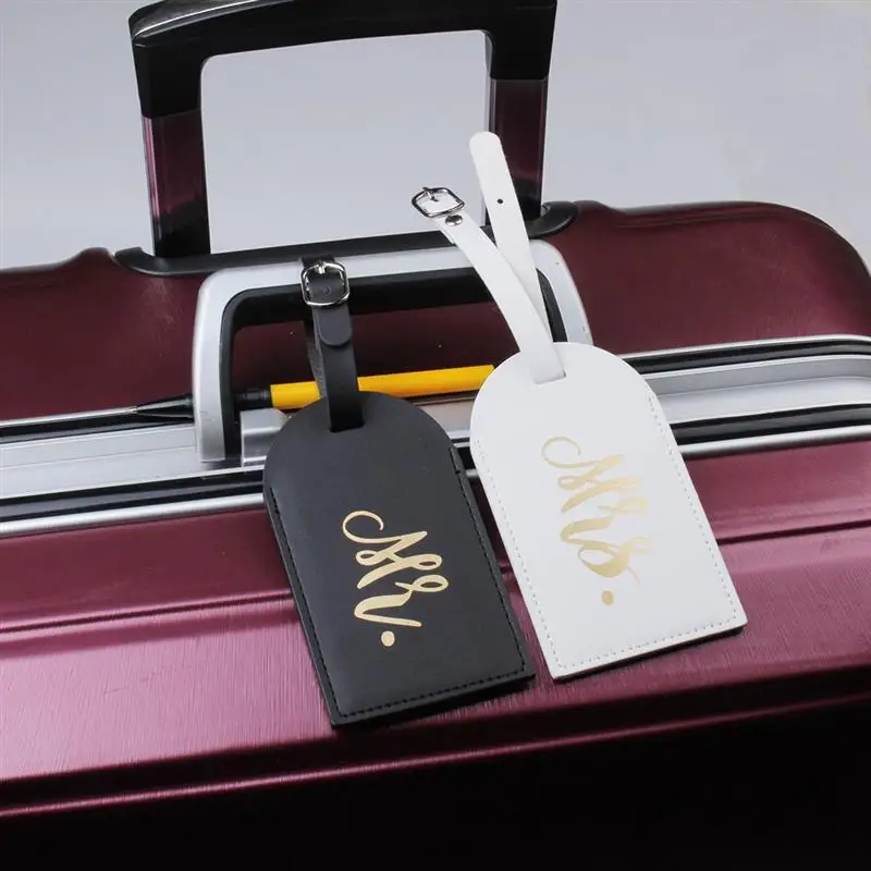 

1pc Fashion Couples Luggage Tag Creative Suitcase Tag Luggage Tag Suitcase Name Tag For Couples Bag Accessories For Travel