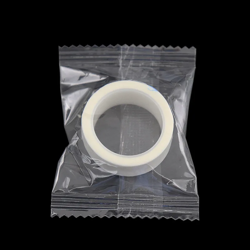 Нетканая/PE дышащая легко отрывающаяся медицинская лента белая шелковая бумага под патчи ресницы средства для наращивания ресниц удлинительная лента