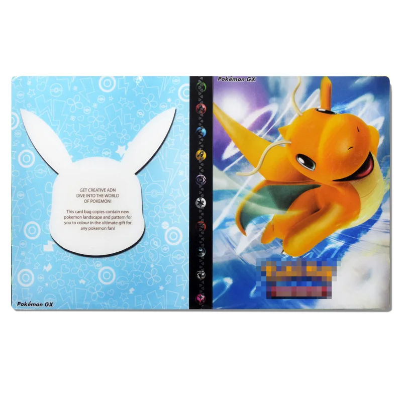 Takara Pokemon Card Album 112 240 карты Пикачу настольная колода игра игрушки PTCG аксессуары карты Коллекция Книга - Цвет: 240 GX kuailong