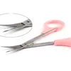 1Pc Stainless Steel Eyebrow Scissors Eyelash Nose Hair Remover Trimmer Makeup Tools Nail Dead Skin Remover Clips 6