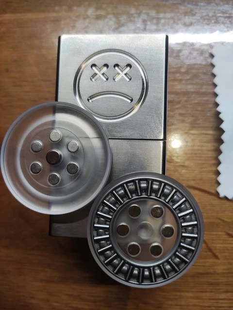 Fidget Spinner Toys EDC Adult Antistress Magnetic PC Spiner Ball Stress Reliever Artificial Satellite Hand Spinner Stress Toy 6