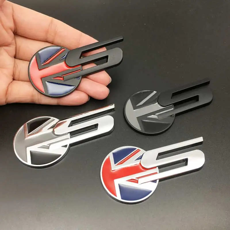 3D Car Styling Sticker Metallo S Uk Bandiera Emblema Posteriore Portellone Distintivo Per Jaguar S-Type Xf Xe F-Type F-Pace Xjl X-Type Accessori