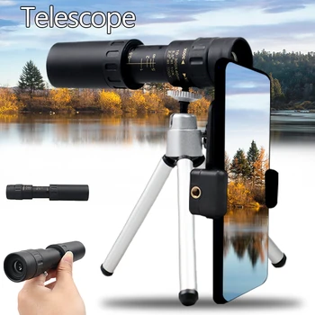 Super Telephoto Zoom Monocular Telescope Portable Camping Night Vision Astronomic