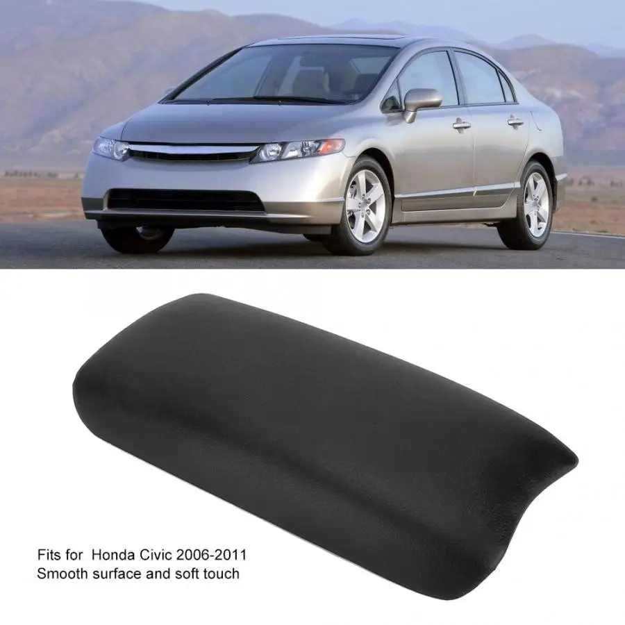 Автомобильная консоль подлокотник чехол Обложка подходит для Honda Civic 2006 2007 2008 2009 2010 2011 Автомобильные аксессуары