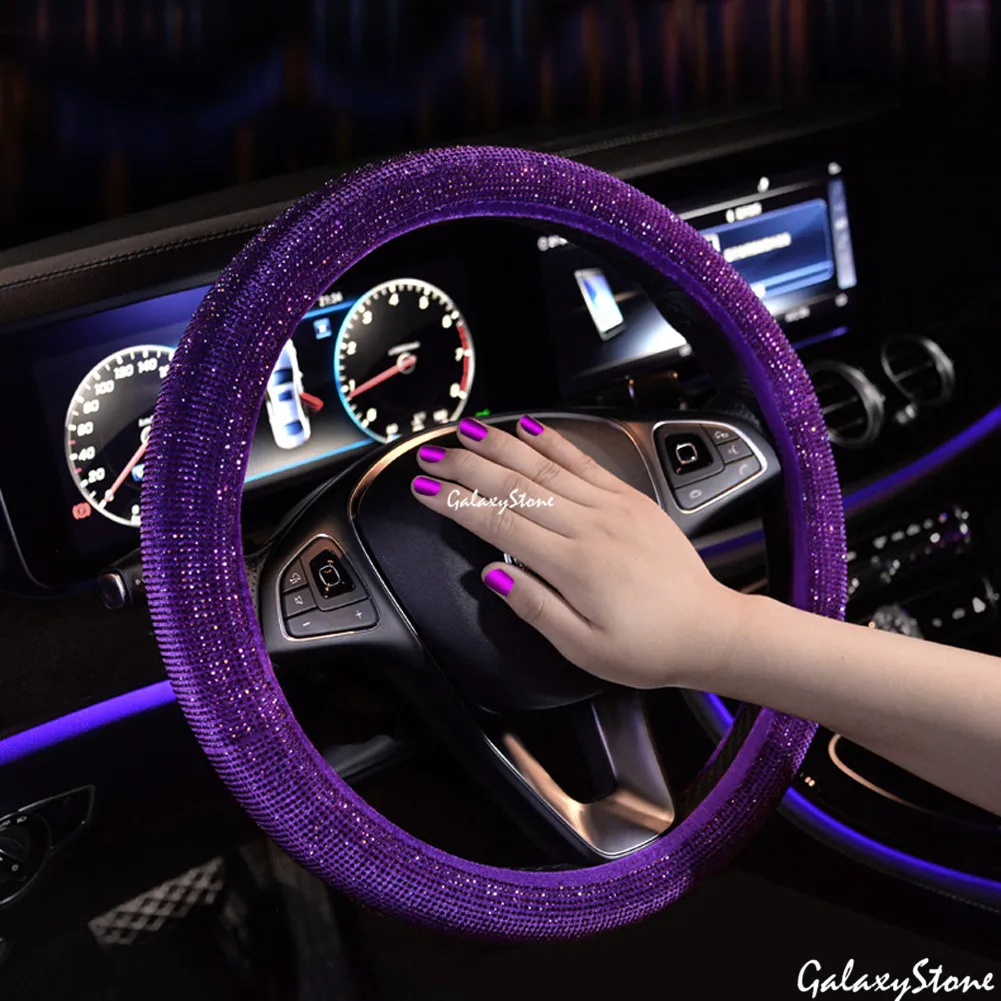 Новая специальная крышка рулевого колеса с Cystal Прекрасный подходит для Mercedes C Class C200L E Class E300L