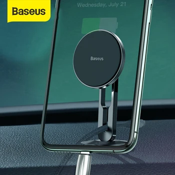 

Baseus Car Phone Holder for iPhone 11 Samsung Magnetic Mobile Phone Holder Stand 360 Degree Phone Car Holder GPS Magnet Stand
