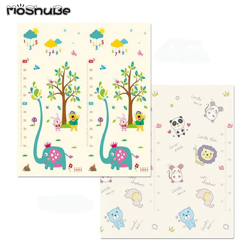 

Portable Foldable Baby Climbing Pad Kids Play Mat 1CM Thick Children's Rug Developing Mat XPE Foam Gym Game Toys Carpet