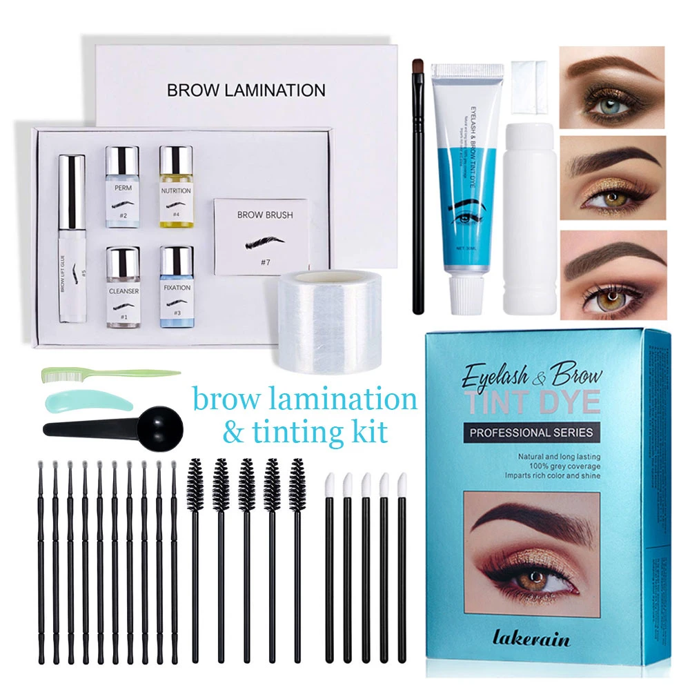 Brow Lamination And Tint Kit Keratina Eyebrow Lifting Perming Lotion