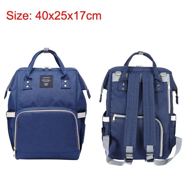 Сумки для подгузников, большая вместительность, сумка для мам и мам, многофункциональная сумка для кормления, рюкзак для ухода за ребенком, удобная сумка для мам - Цвет: 21
