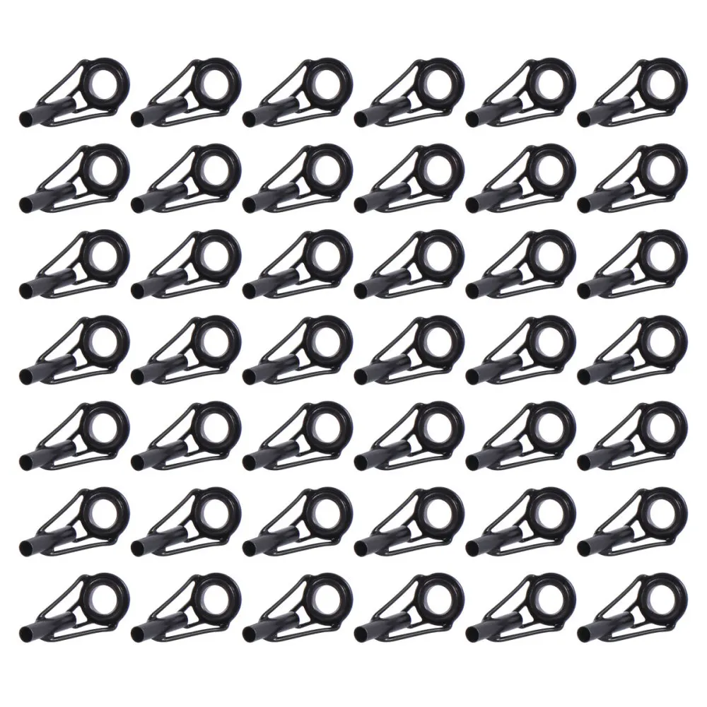 

40pcs Fishing Rod Guide Durable Stainless Steel Prime Ceramic Guide Fishing Tackle Fishing Tool Repair Kit for Fishing Repair