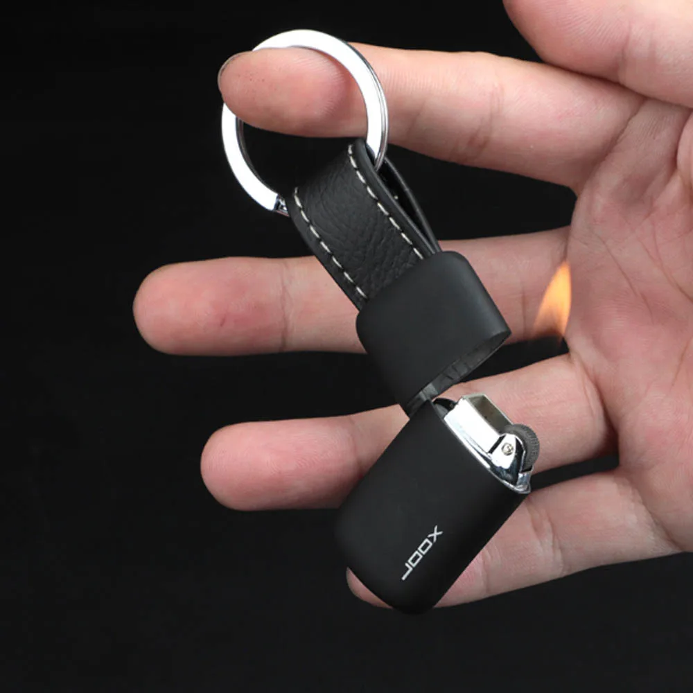 

2pcs Leather buckle mini lighter