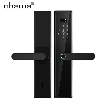 

Obawa Electronic Door Lock With Fingerprint/ID Card/key Unlock security biometric lock digital password for hotel home office