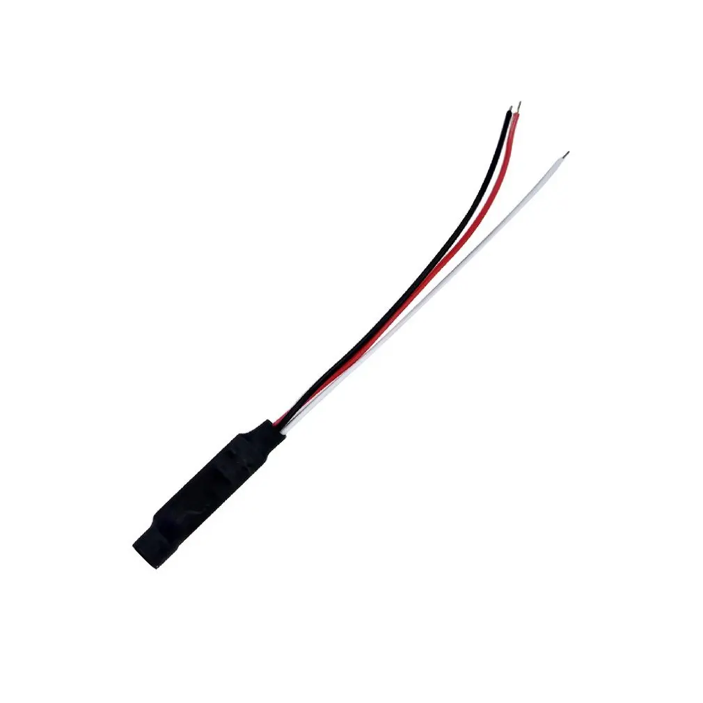 

Mini Portable Sound Monitor Audio Monitor Pickup Security Listening Microphone Monitor Supplies For CCTV Camera Audio Camera