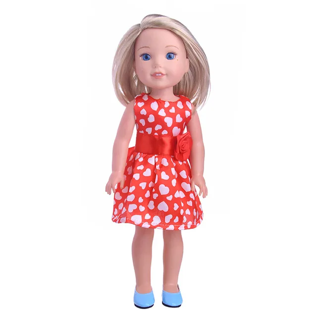 Doll Various Clothes Dress Shoes Boots 5 Cm Canvas Shoes Boots For 14.5 Inch Nancy Wellie Wisher American Doll Generation Girl` m239