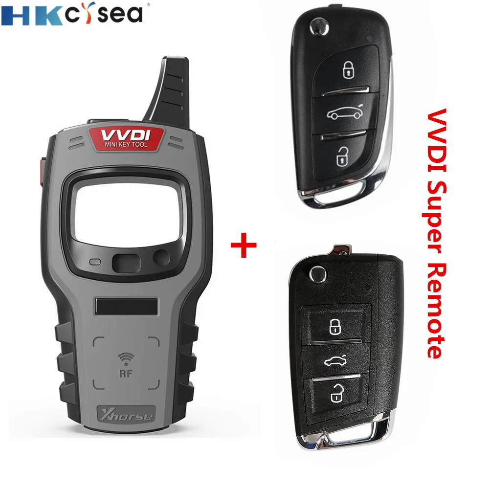 HKCYSEA Xhorse VVDI мини ключ инструмент программист глобальная Версия Поддержка IOS и Android ключ генератор чип-копир с VVDI дистанционного управления