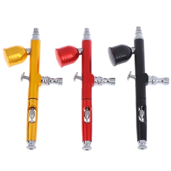 

1pc 0.3mm Nozzle Spray Airbrush Nail Art Paint Tattoo Tool With Wrench Straw Airbrush Tool Dual Action Gravity Feed