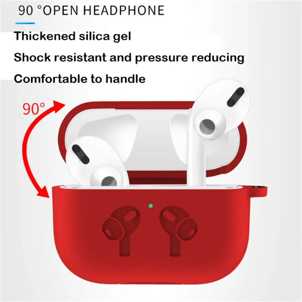 Силиконовый чехол для наушников, анти-потеря, крюк, наушники для Apple Airpods Pro Air Pods 3, Bluetooth, беспроводные наушники, гарнитура, аксессуары