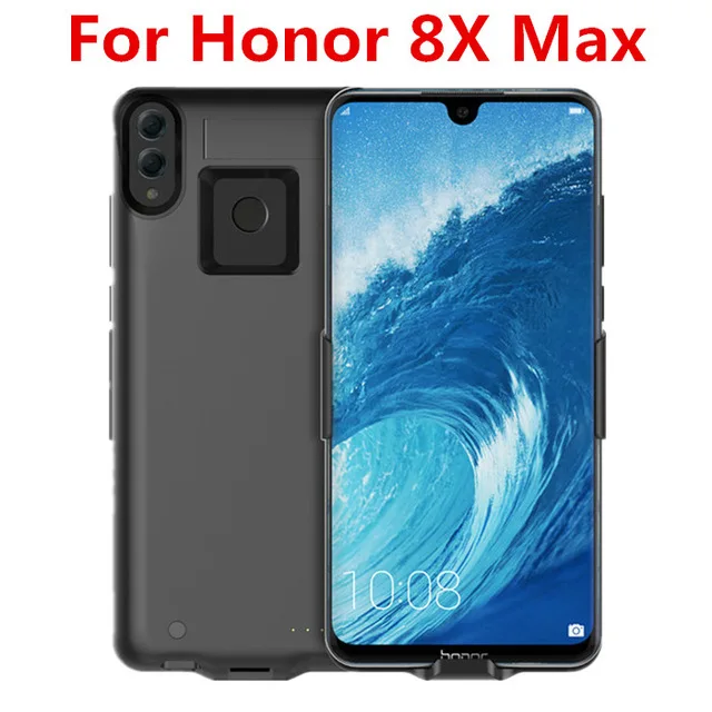 Honor 8x Max Для huawei Honor 8X6500 мАч, чехол для зарядного устройства, расширенный аккумулятор, запасной внешний аккумулятор, чехол для Honor 8X 8X Max, чехол с подставкой - Цвет: Honor 8x Max